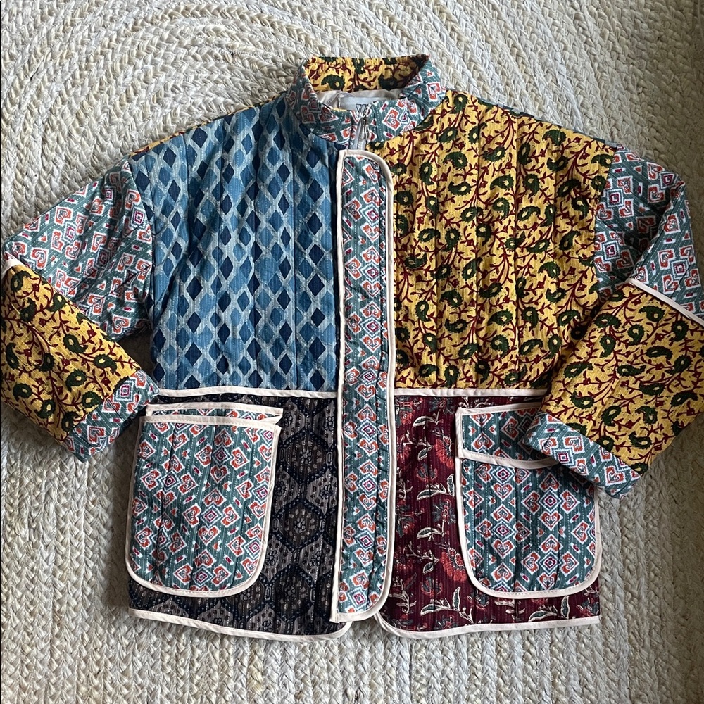 Patchwork Jacket Eisctnd Quilted Jacket Women Pri… - image 2